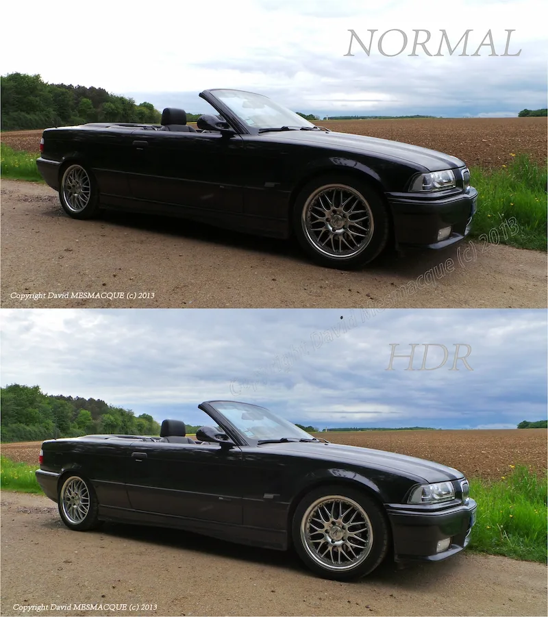 Photographie HDR immobilière — mode HDR